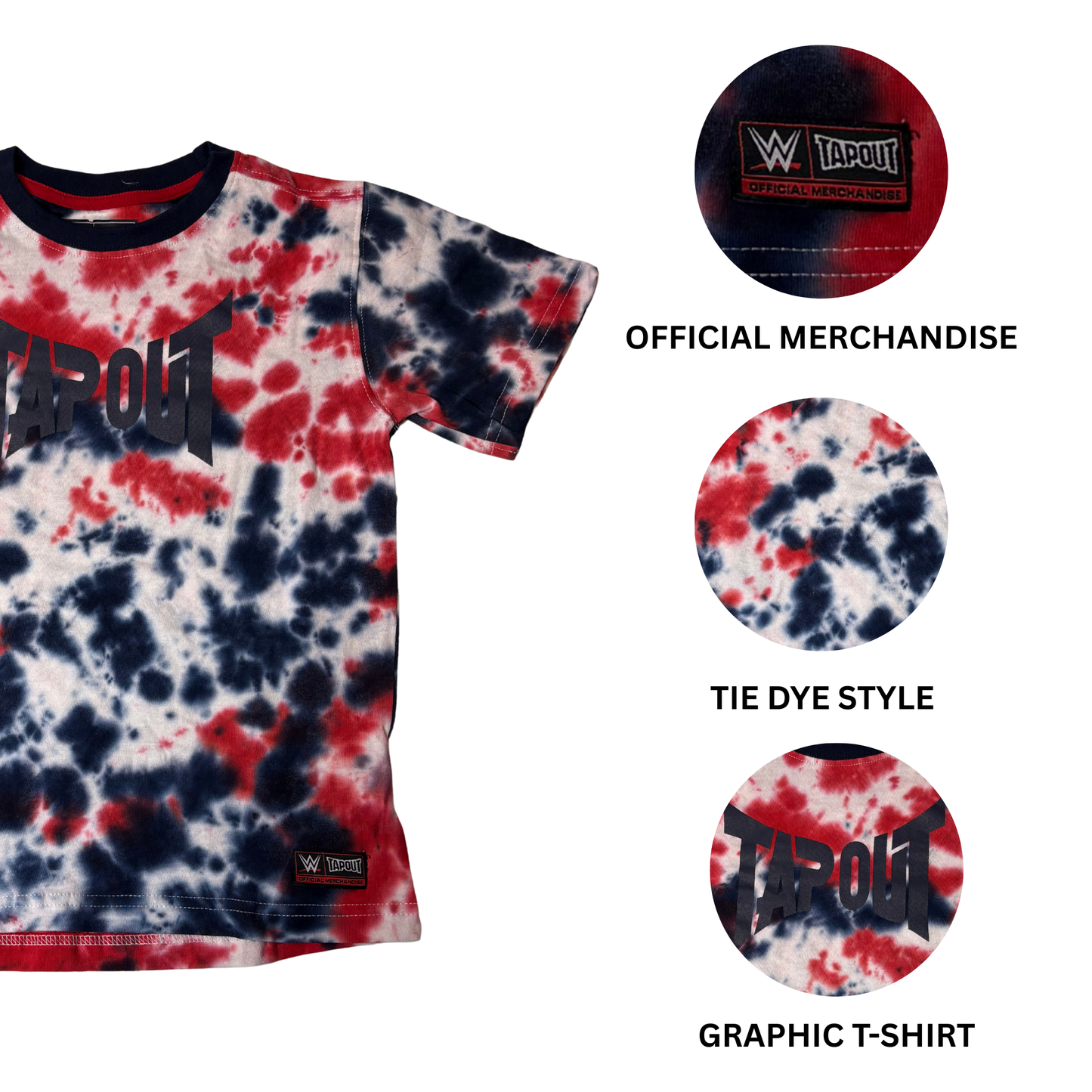 Boys Multicoloured Tapout T-Shirt - M(5/6)