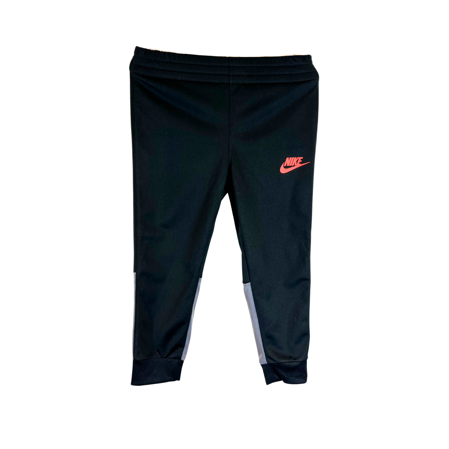 Boys' Black Joggers with Grey Detail - (3-4 Years | 4T)