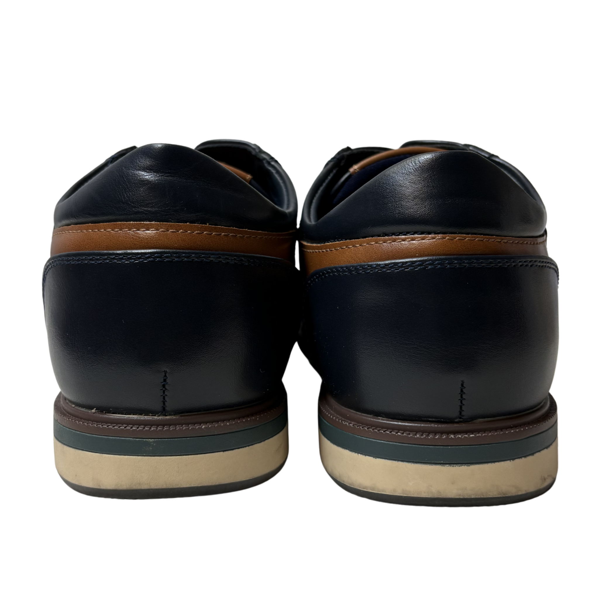 Bruno Marc Men's Casual Dress Shoes Navy 9.5