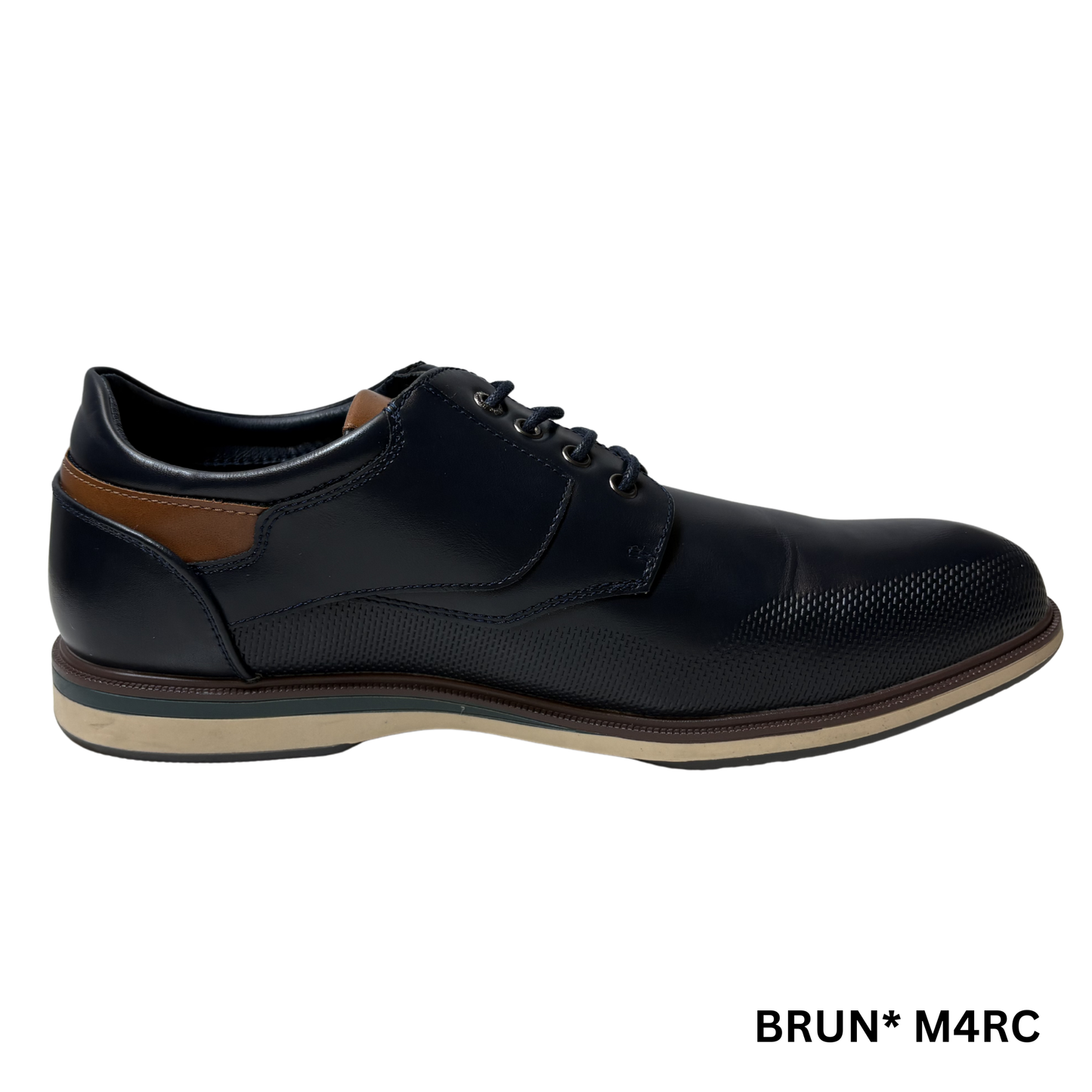 Bruno Marc Men's Casual Dress Shoes Navy 9.5