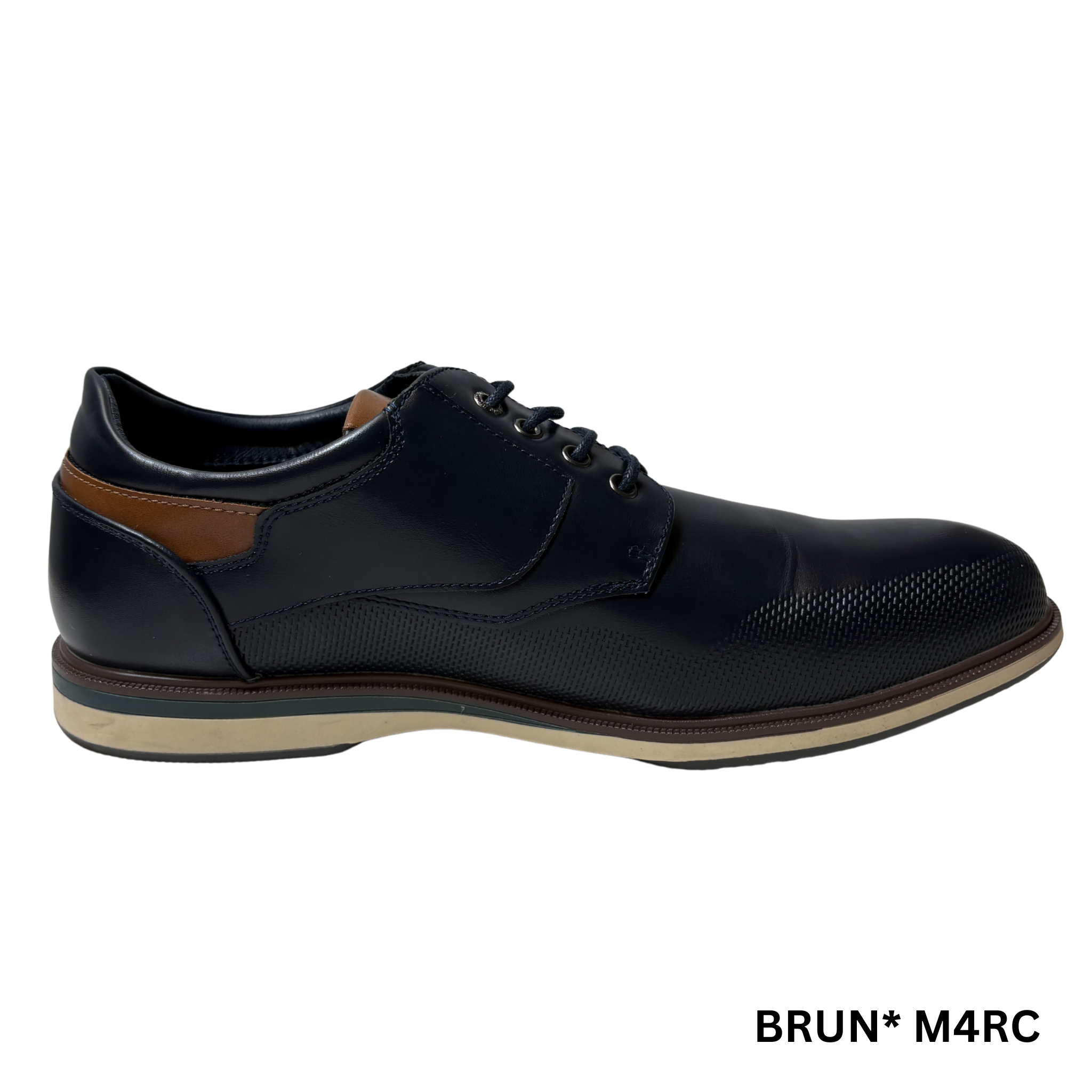 Bruno Marc Men's Casual Dress Shoes Navy 9.5