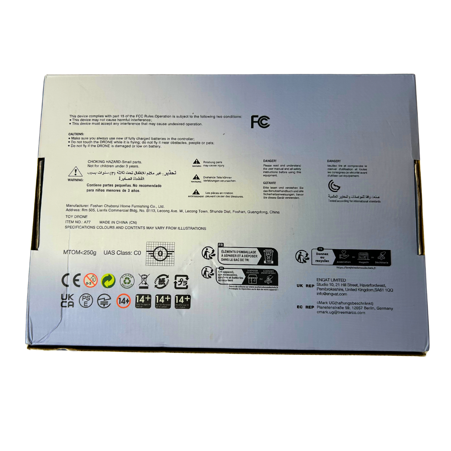 CHUBORY A77 4K Drone for Adults – Wi-Fi FPV, 84 Min Flight, 2650ft Range, Brushless Motor, Auto Hover & Follow Me