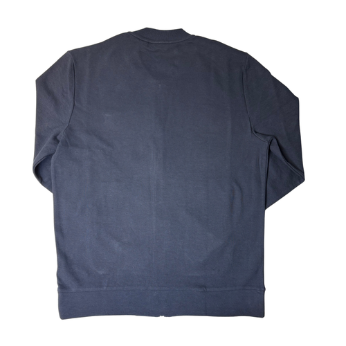CK Men's Blue Long Sleeve Full Zip Sweater - M