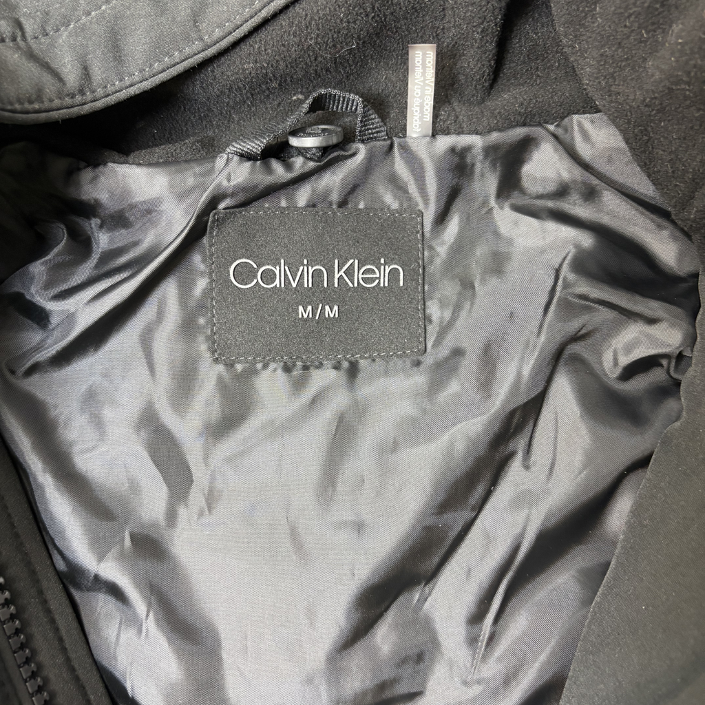 CK Men’s Black Water-Resistant Jacket - Size M
