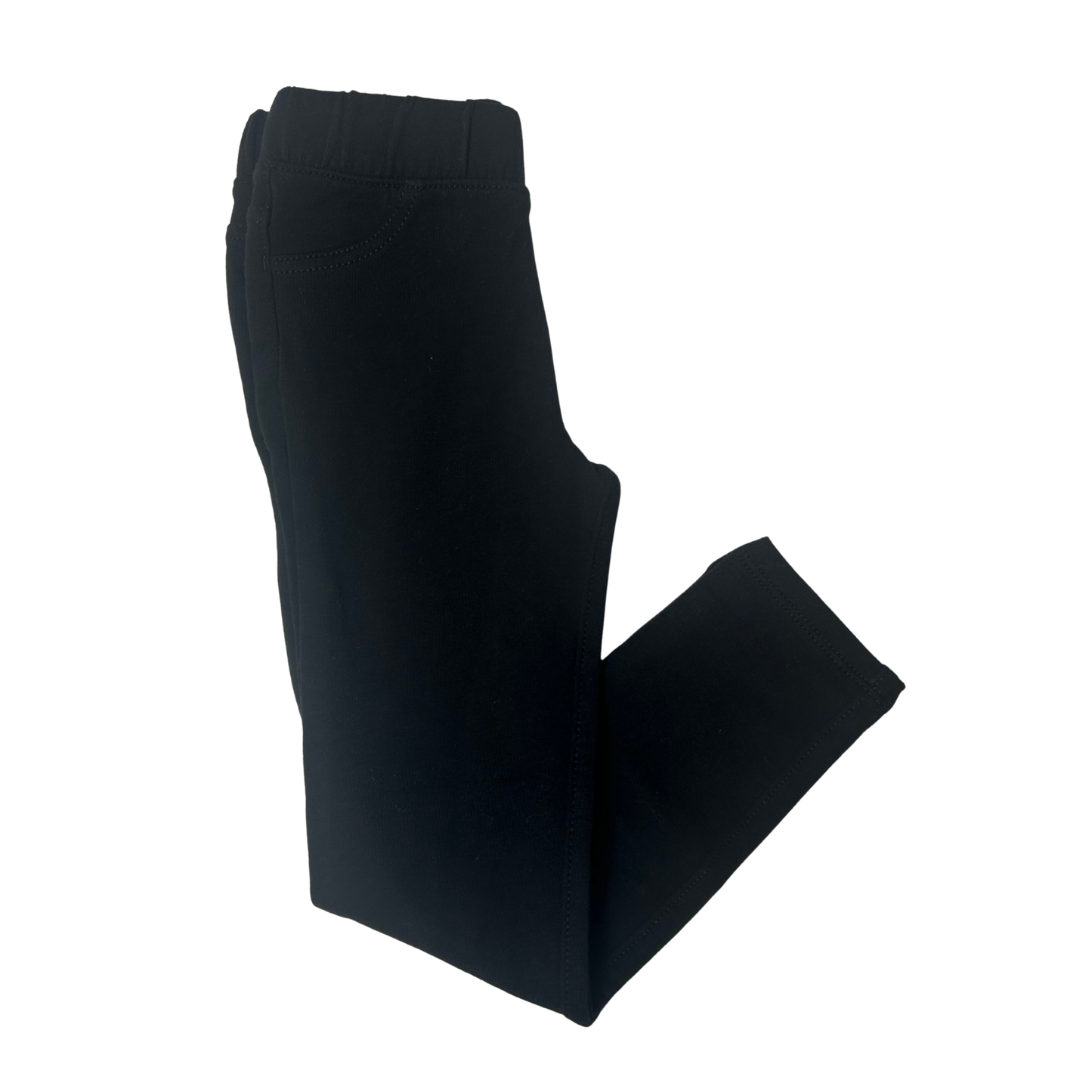 Girls’ Black Stretch Jeggings – Size 4T