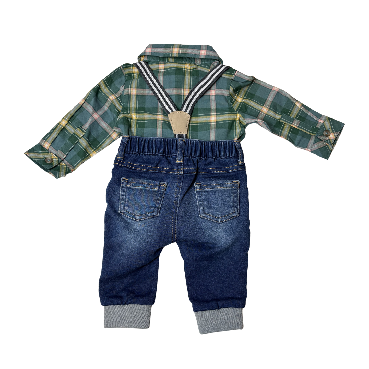 Boys’ 3-Piece Outfit Set – 0–3M