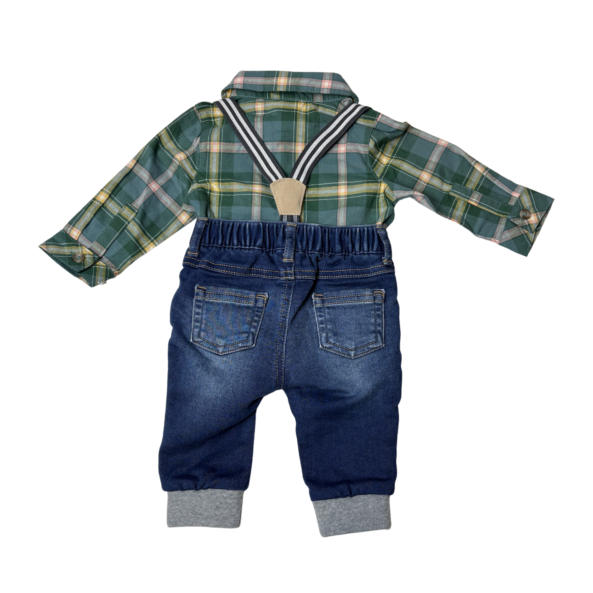 Boys’ 3-Piece Outfit Set – 0–3M