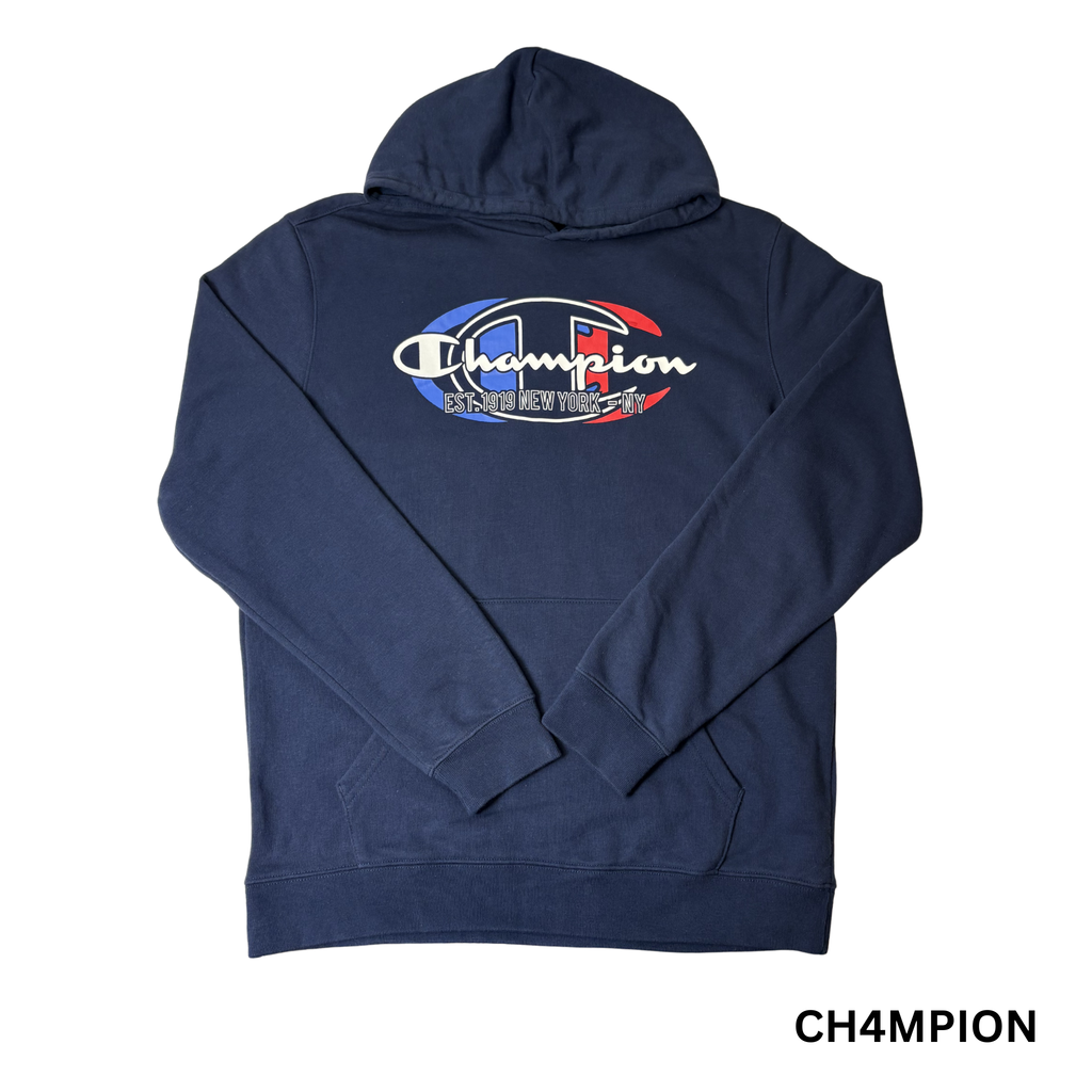 Men’s Dark Blue Hoodie – Size L