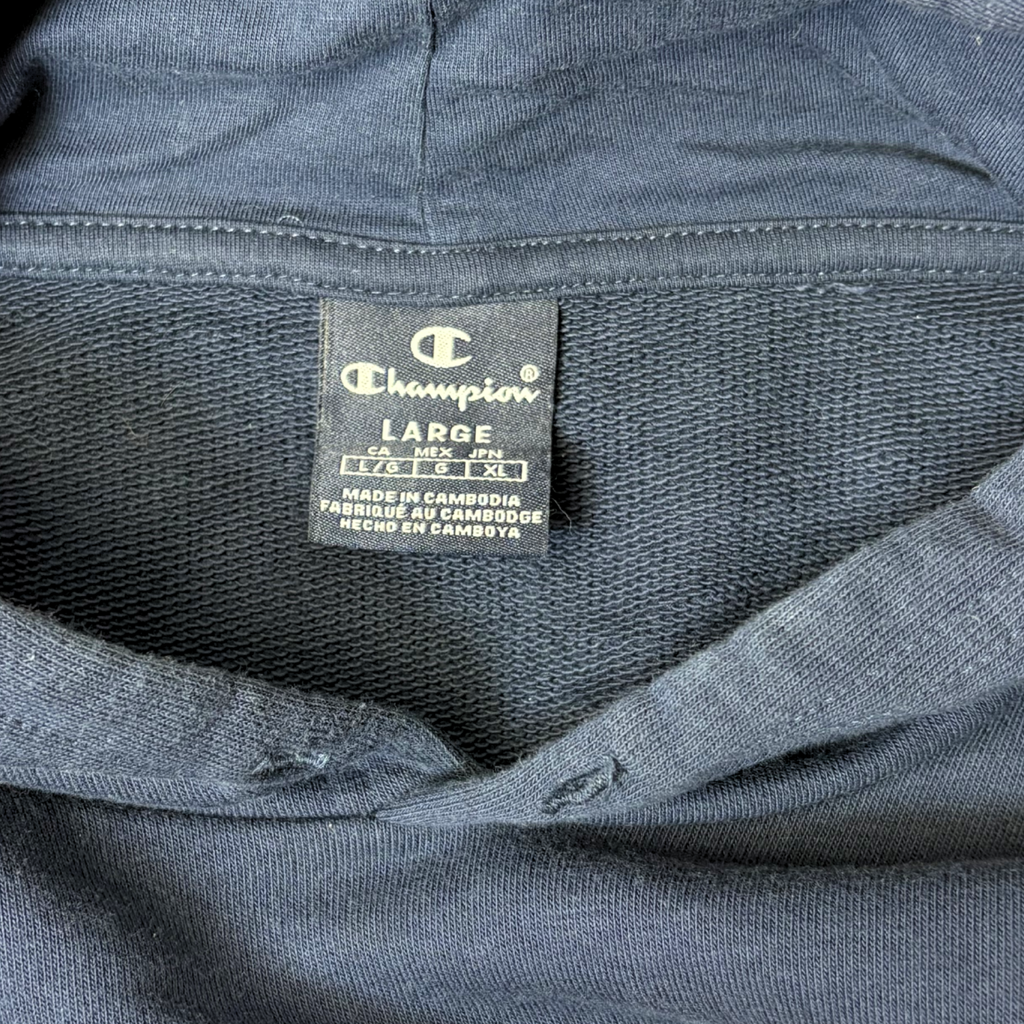Men’s Dark Blue Hoodie – Size L