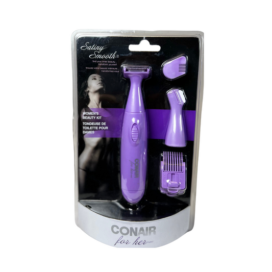 7-Piece Ladies Personal Grooming Kit with Trimmer Heads & Attachments