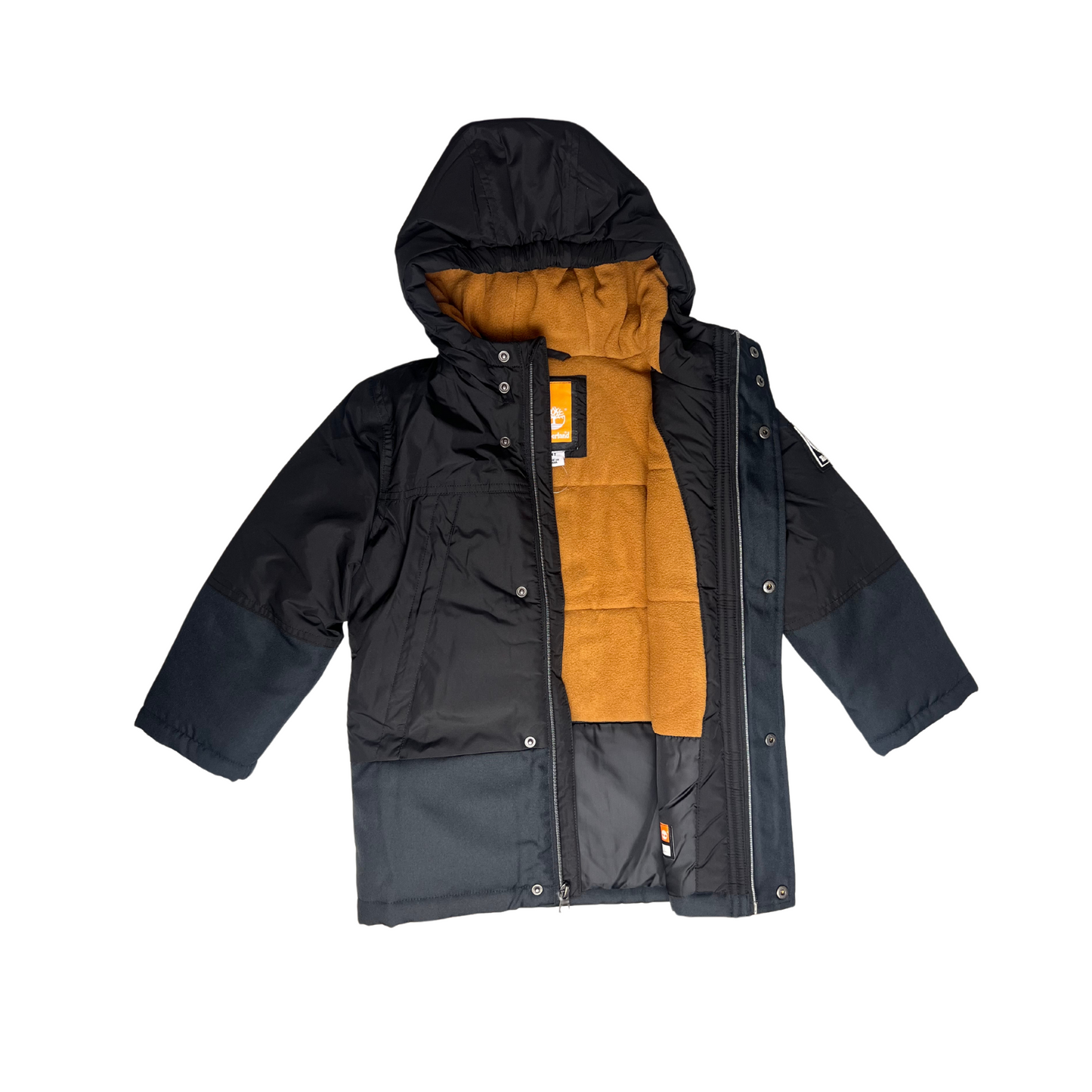 Boys Black Winter Coat 4T  Fleece-Lined & Storm-Ready Jacket