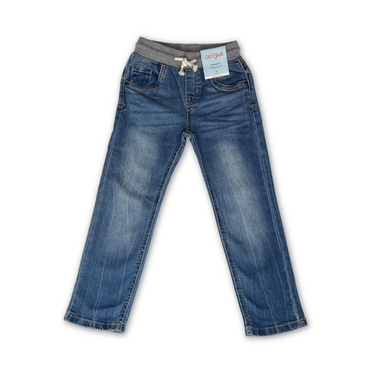 Toddler Boys' Super Stretch Jeans - Size 5T, Easy On/Off