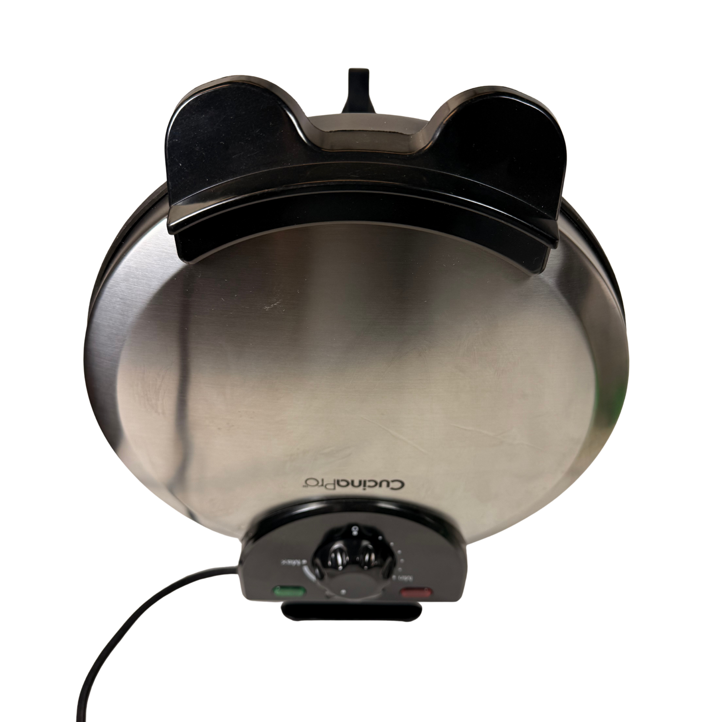 Electric Tortilla Maker 10” – Non-Stick Flatbread, Roti, and Pita Press with Ready Light