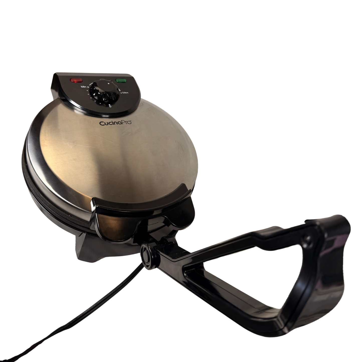 Electric Tortilla Maker 10” – Non-Stick Flatbread, Roti, and Pita Press with Ready Light