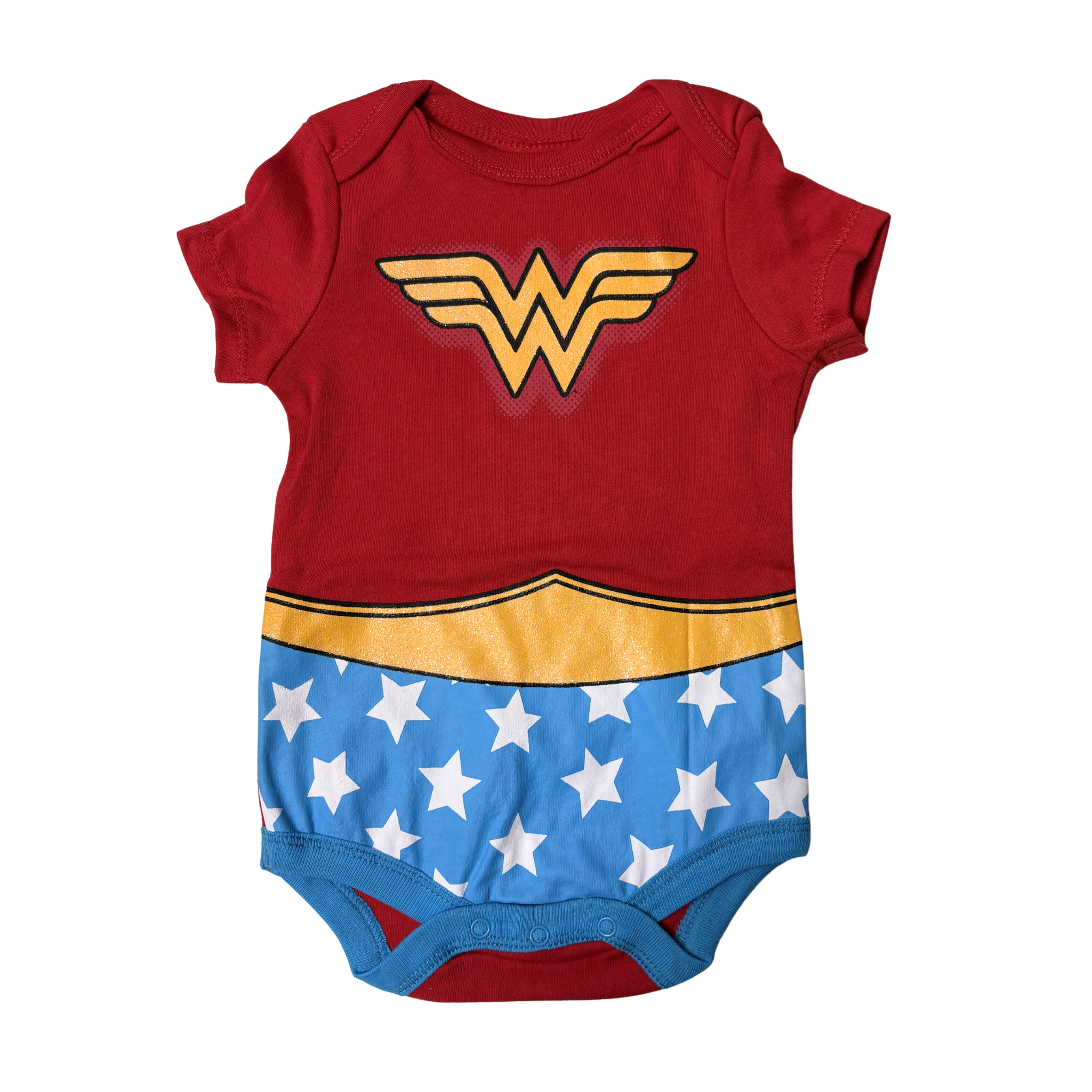 Baby Girls 5-Pack Justice League Onesies – Size 3–6M