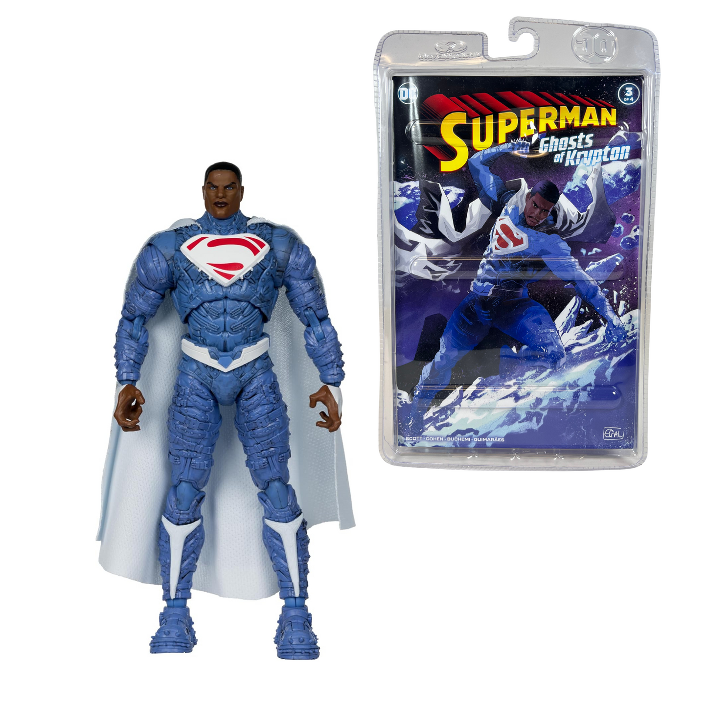 DC Direct Page Punchers Earth-2 Superman 7" Action Figure with Superman Comic