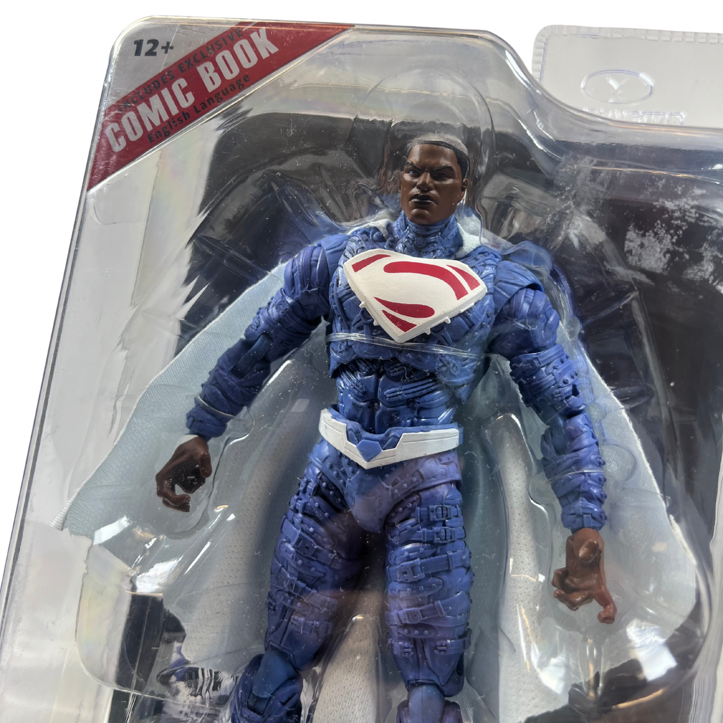 Earth-2 Superman 7-Inch Action Figure with Comic and Display Base