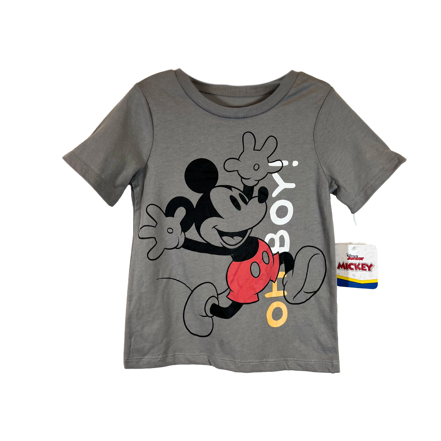 Disney Boys' "Oh Boy!" Mickey Mouse T-Shirt – Size 4T