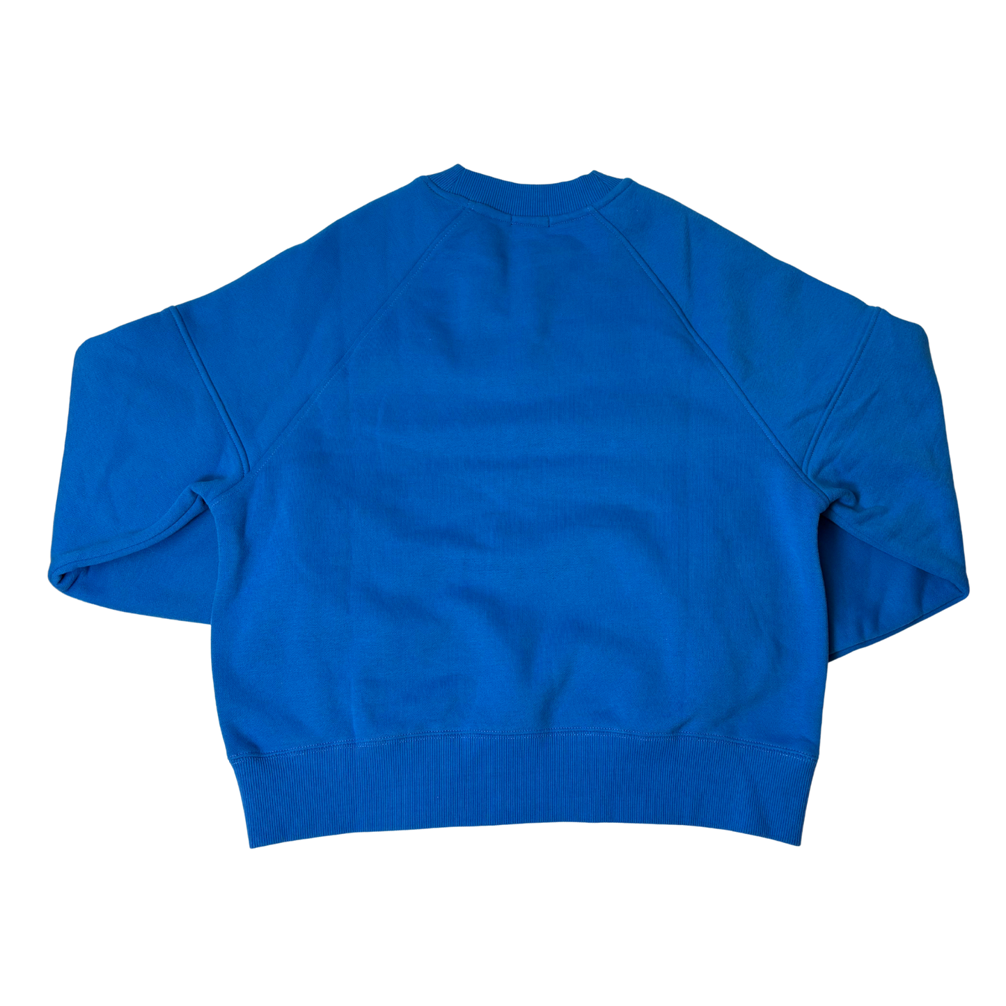 Women’s Embroidered Crew Neck Sweatshirt, Imperial Blue, Size M