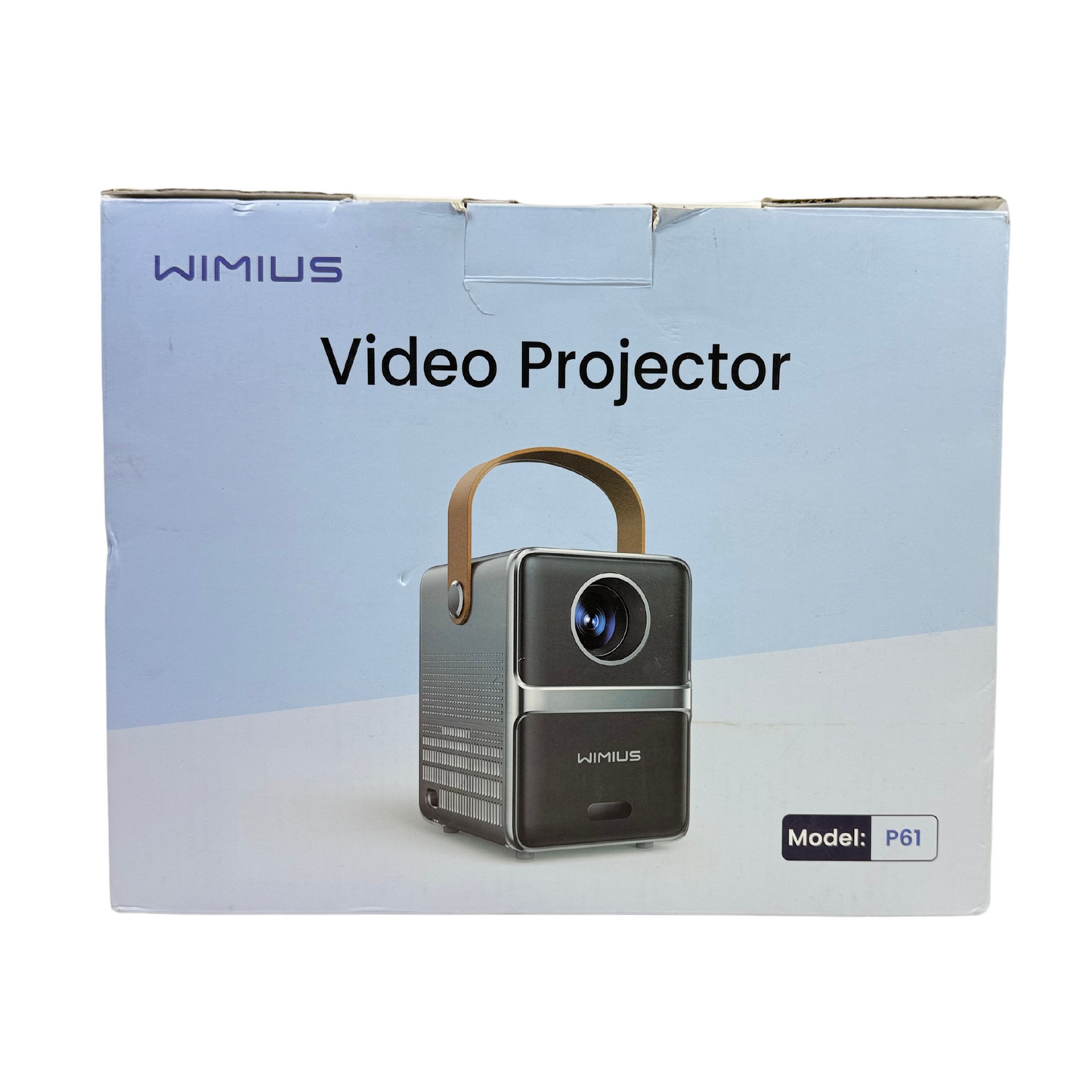 WiMiUS Electric Focus Mini Projector 1080P 5G WiFi Bluetooth – 300" Display