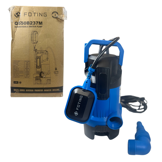 3/4 HP Submersible Sump Pump – 4300 GPH with Float Switch for Basement, Pool, and Pond Draining