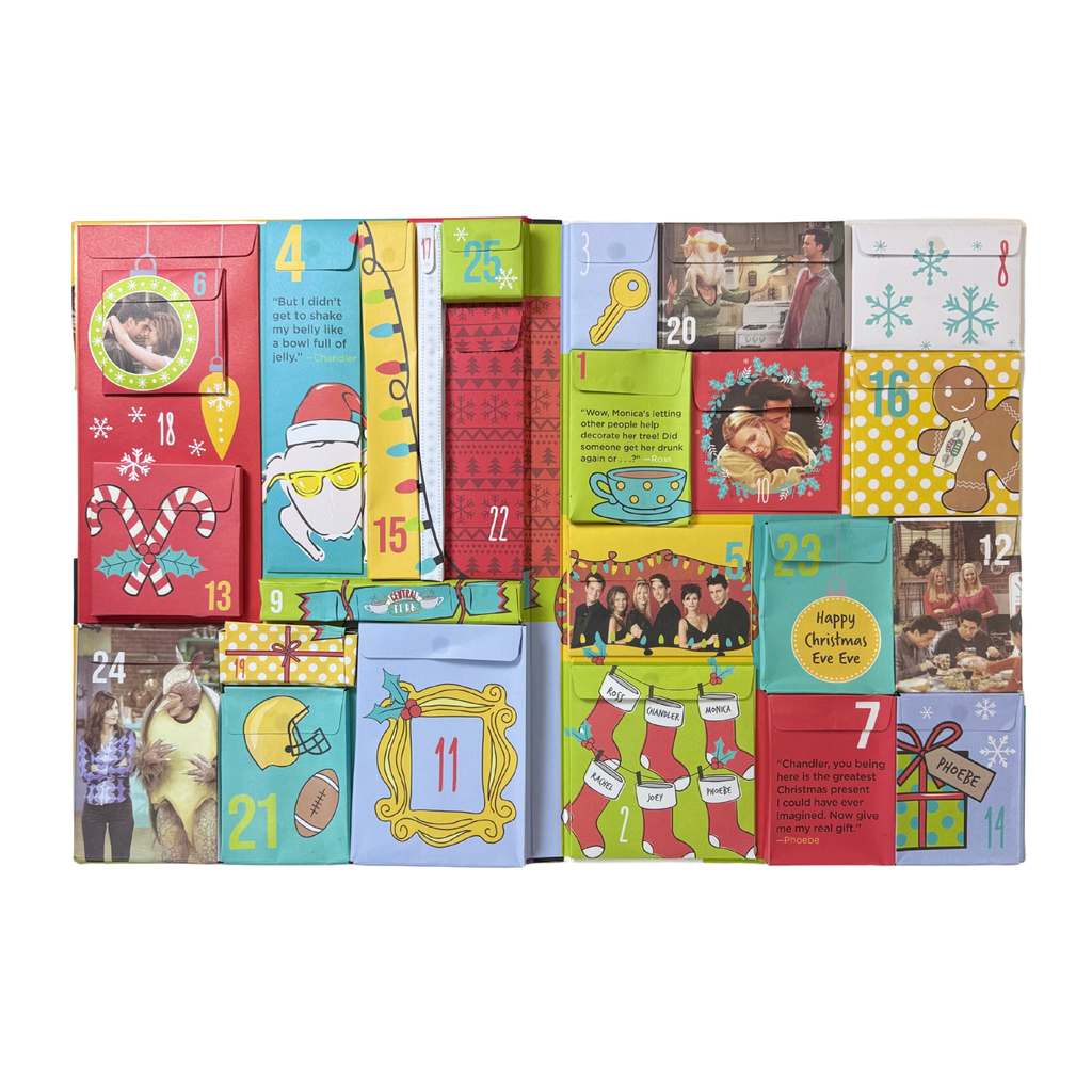 TV Show-Themed Holiday Advent Calendar Book | 25 Days of Surprises & Keepsakes