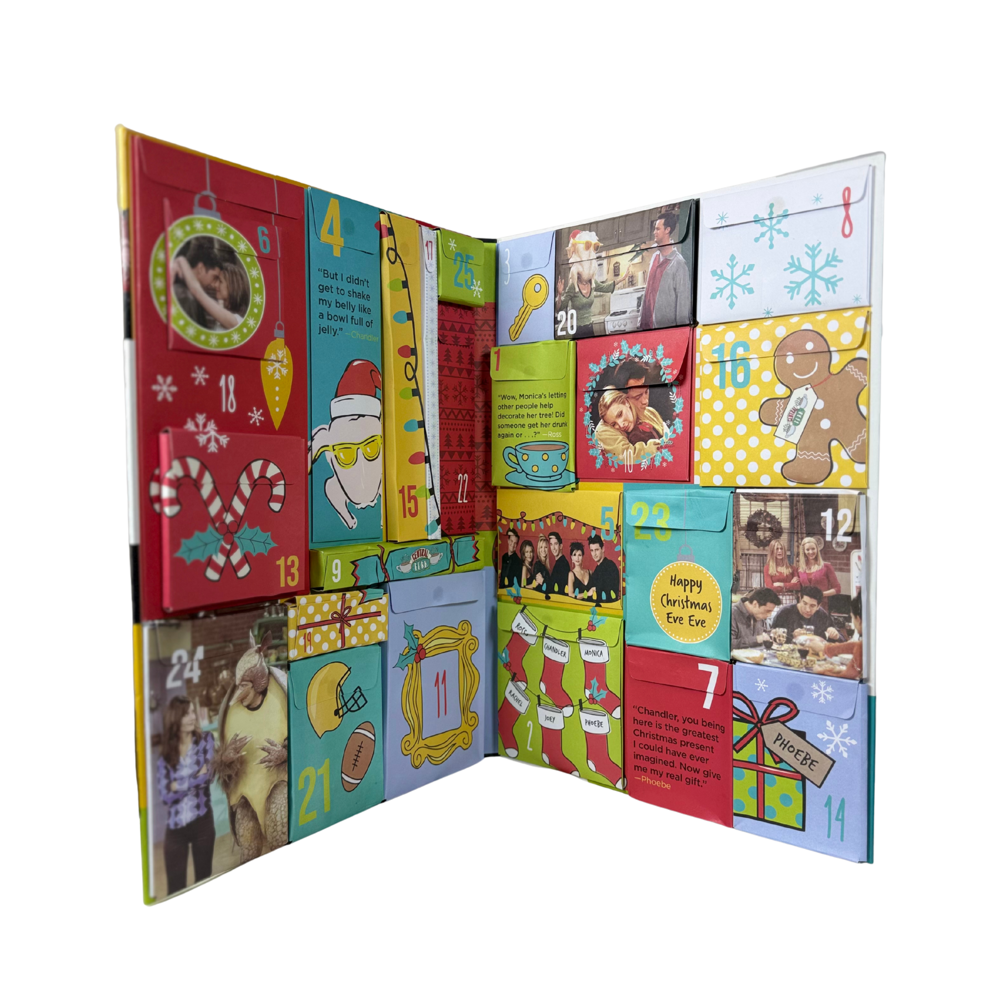 TV Show-Themed Holiday Advent Calendar Book | 25 Days of Surprises & Keepsakes