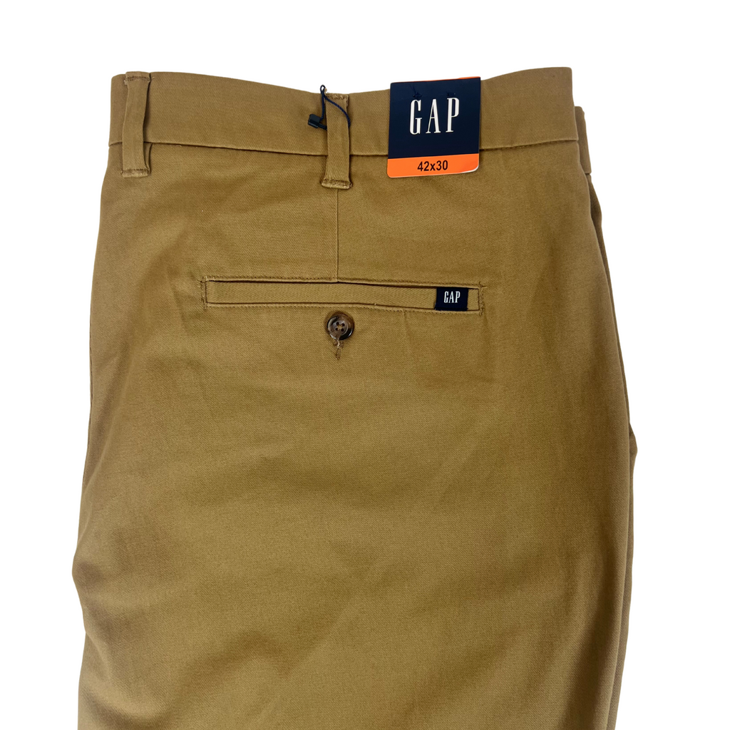 Men’s Beige Stretch Pants – Size 42x30