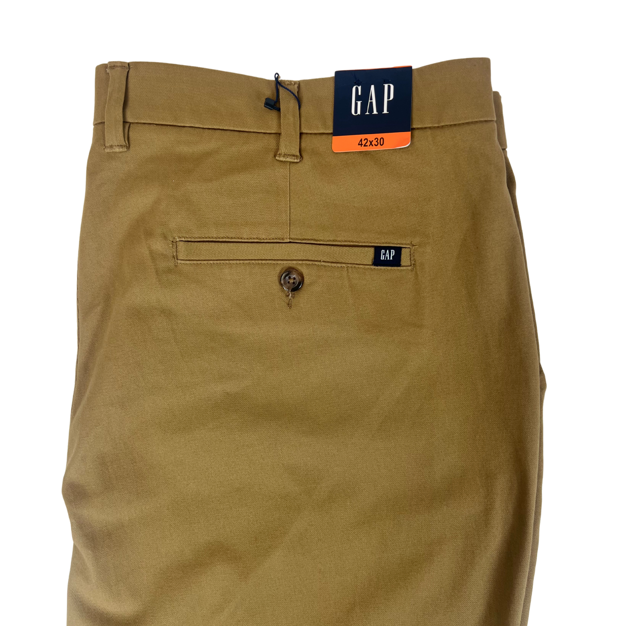 Men’s Beige Stretch Pants – Size 42x30