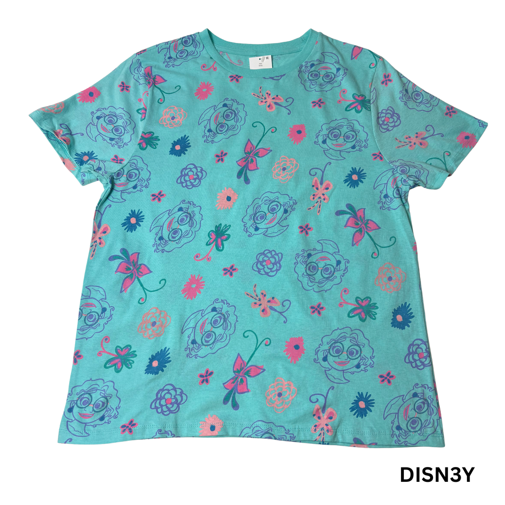 Girls Disney Encanto Short Sleeve Shirt – Size XXL – 100% Cotton
