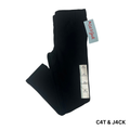 Girls’ Black Stretch Jeggings – Size 4T