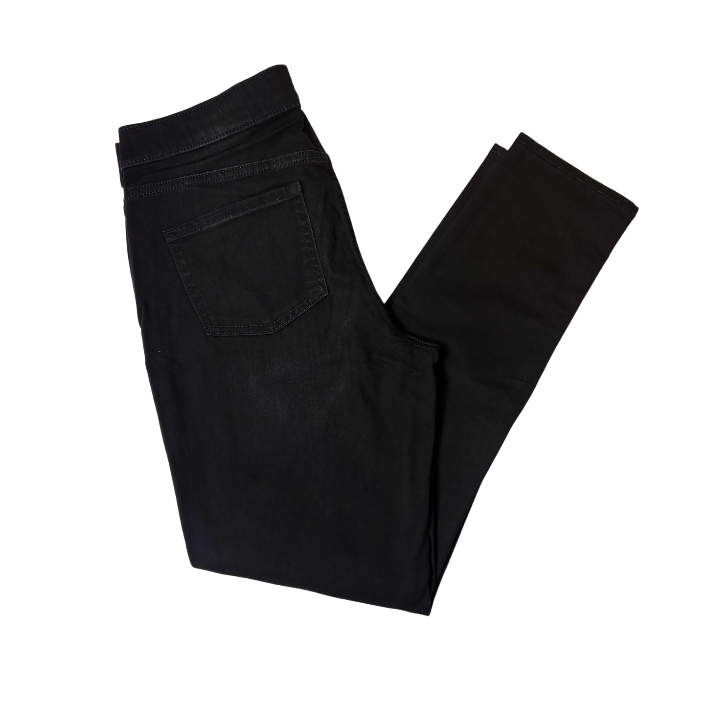 Girls Black Wash Stretch Jeggings - 18+