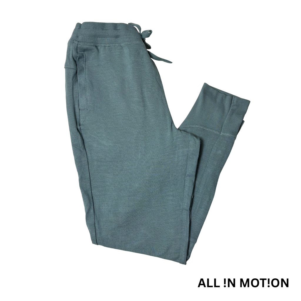 Girls’ Green Soft Jogger Pants – Size L (10/12)