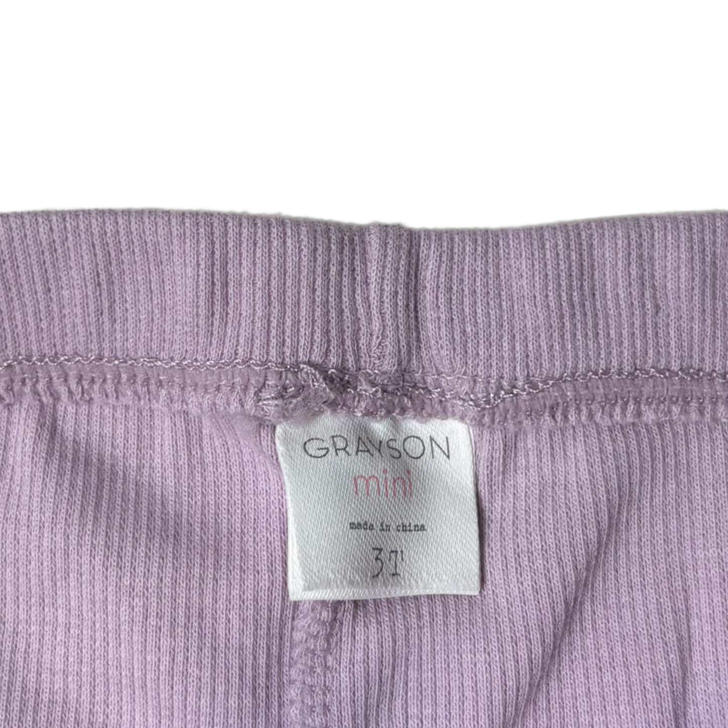 Girls Light Purple Mini Tights - 3T