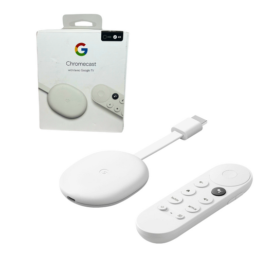 4K HDR Streaming Media Player with Voice Search - Snow