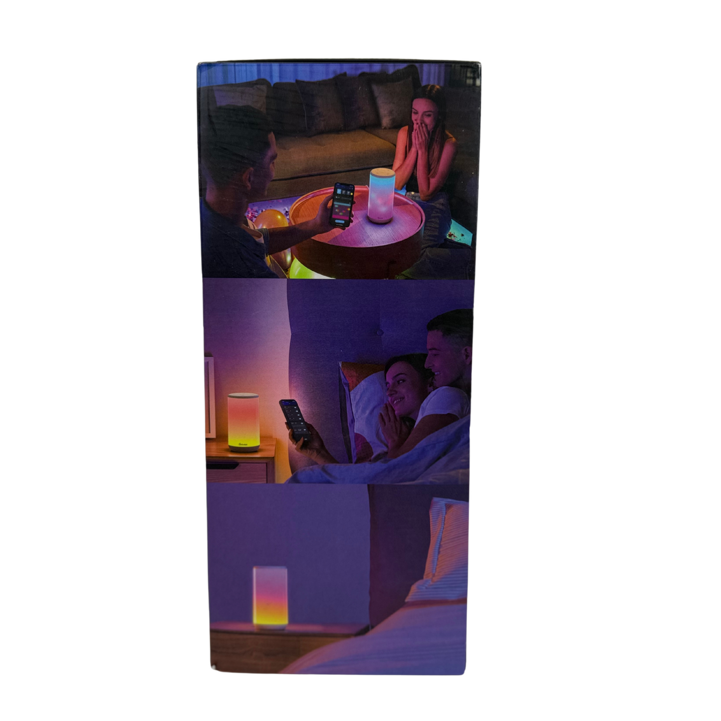 Smart RGBICWW Table Lamp with App & Voice Control – Music Sync, DIY Modes & 43 Scene Effects for Bedroom or Living Room