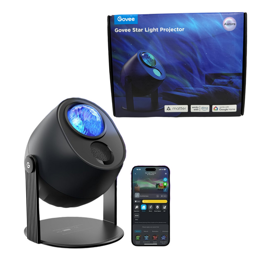 Star Light Projector – 16 Million Colors, 52 Scene Modes, Alexa & Google Compatible