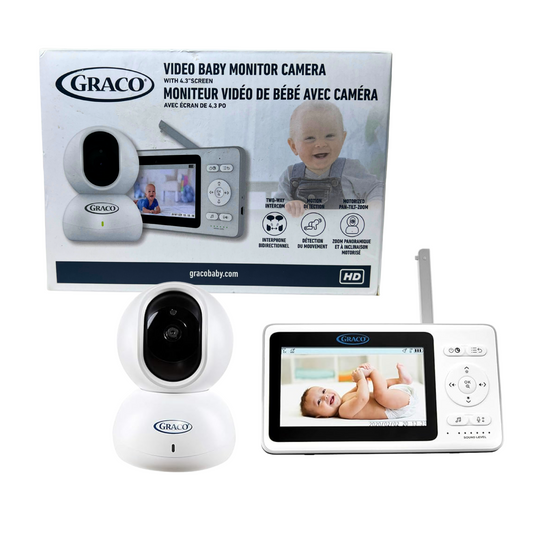 Graco Video Baby Monitor Camera LP-E17 Battery & Dual USB Charger Kit