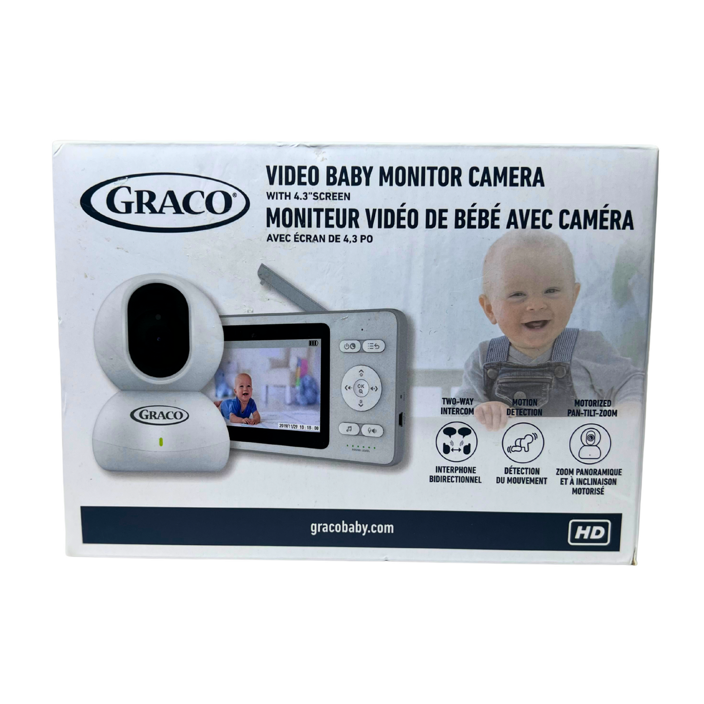 Graco Video Baby Monitor Camera LP-E17 Battery & Dual USB Charger Kit