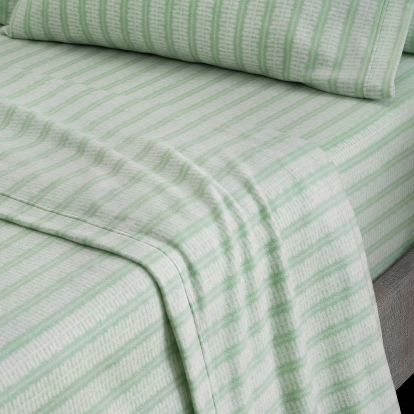 Green Queen 6-Piece Microfleece Bedding Sheet Set - Cozy & Soft