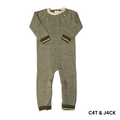 Green Baby Footless One Piece - 18M
