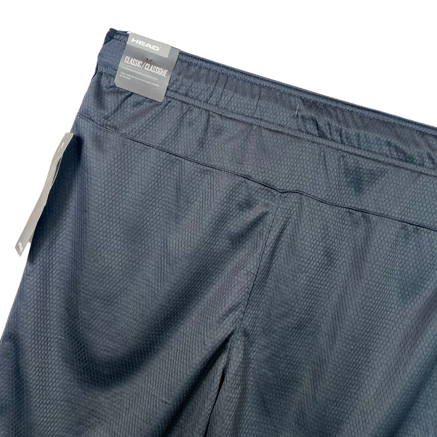 Men's Active Shorts, Size S, Grey and Black