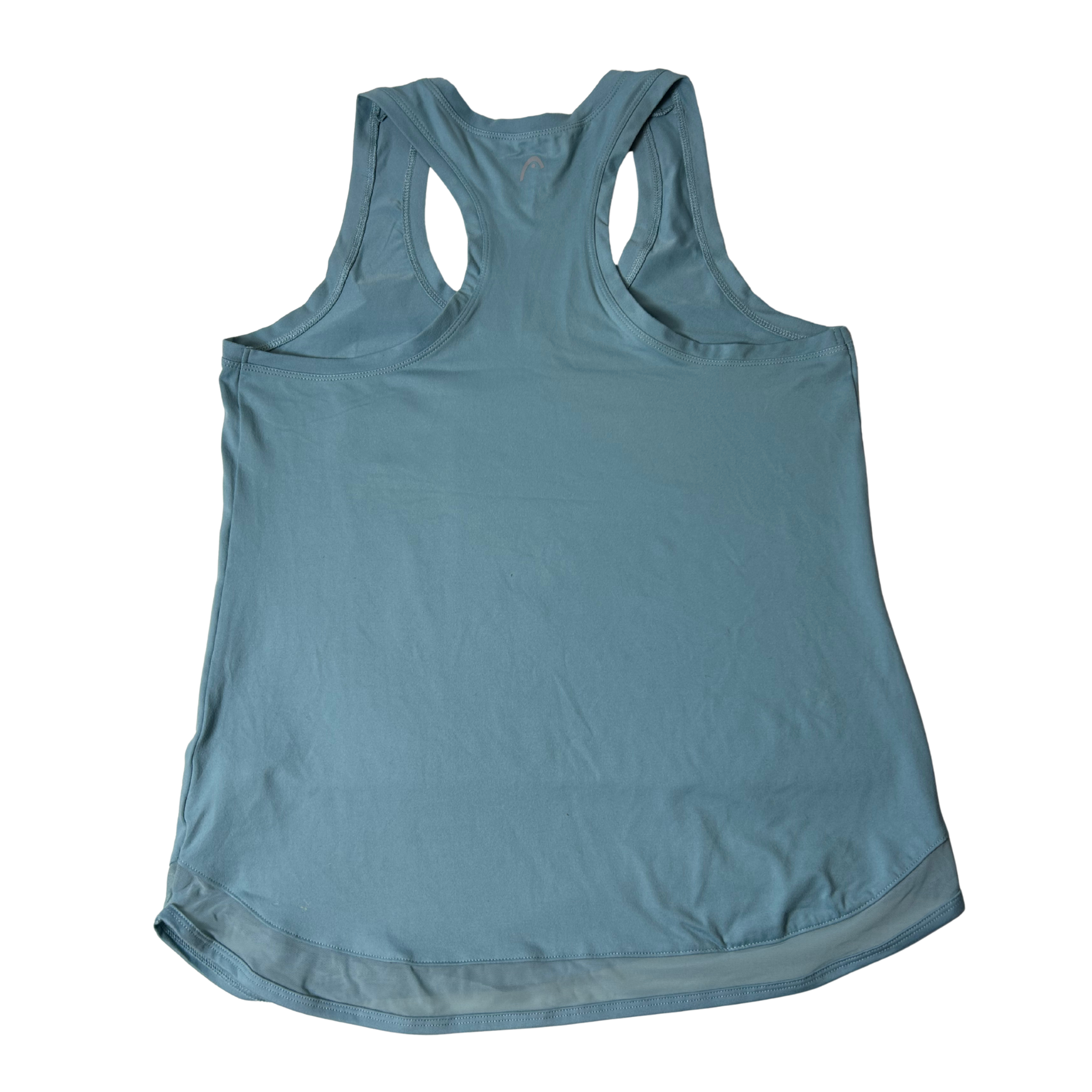 Men’s Turquoise Sleeveless Tank Top – Size M