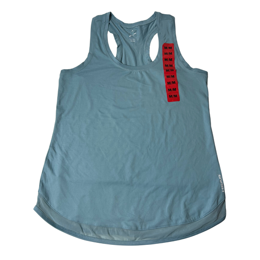 Men’s Turquoise Sleeveless Tank Top – Size M