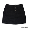 Hollister Women's Black Ultra High-Rise Button-Up Jeans Skirt - 7