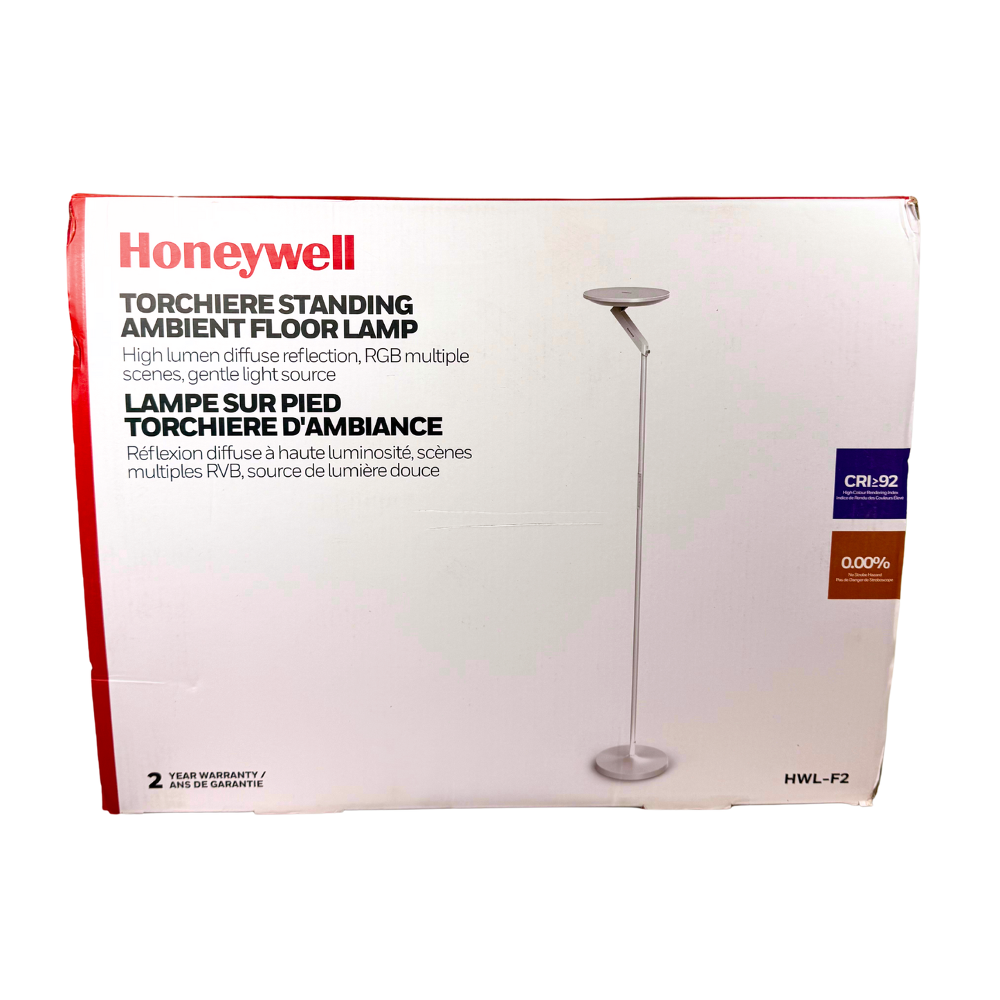 LED Floor Lamp – 3000LM Smart RGB Standing Light with Remote, Adjustable Color Temperature 2700K–5000K, Eye-Caring Full Spectrum Reading Lamp