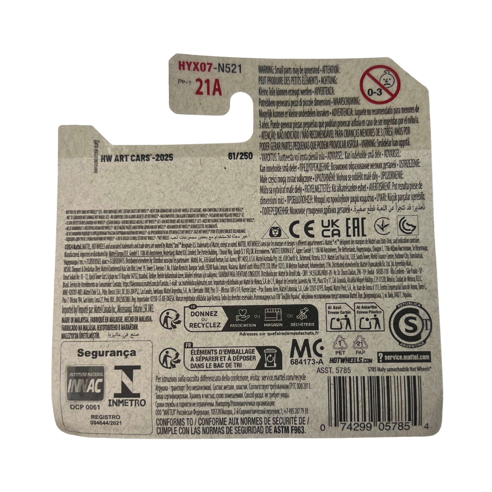 Hi-Roller II Die-Cast Car – 61/250 – 6/10