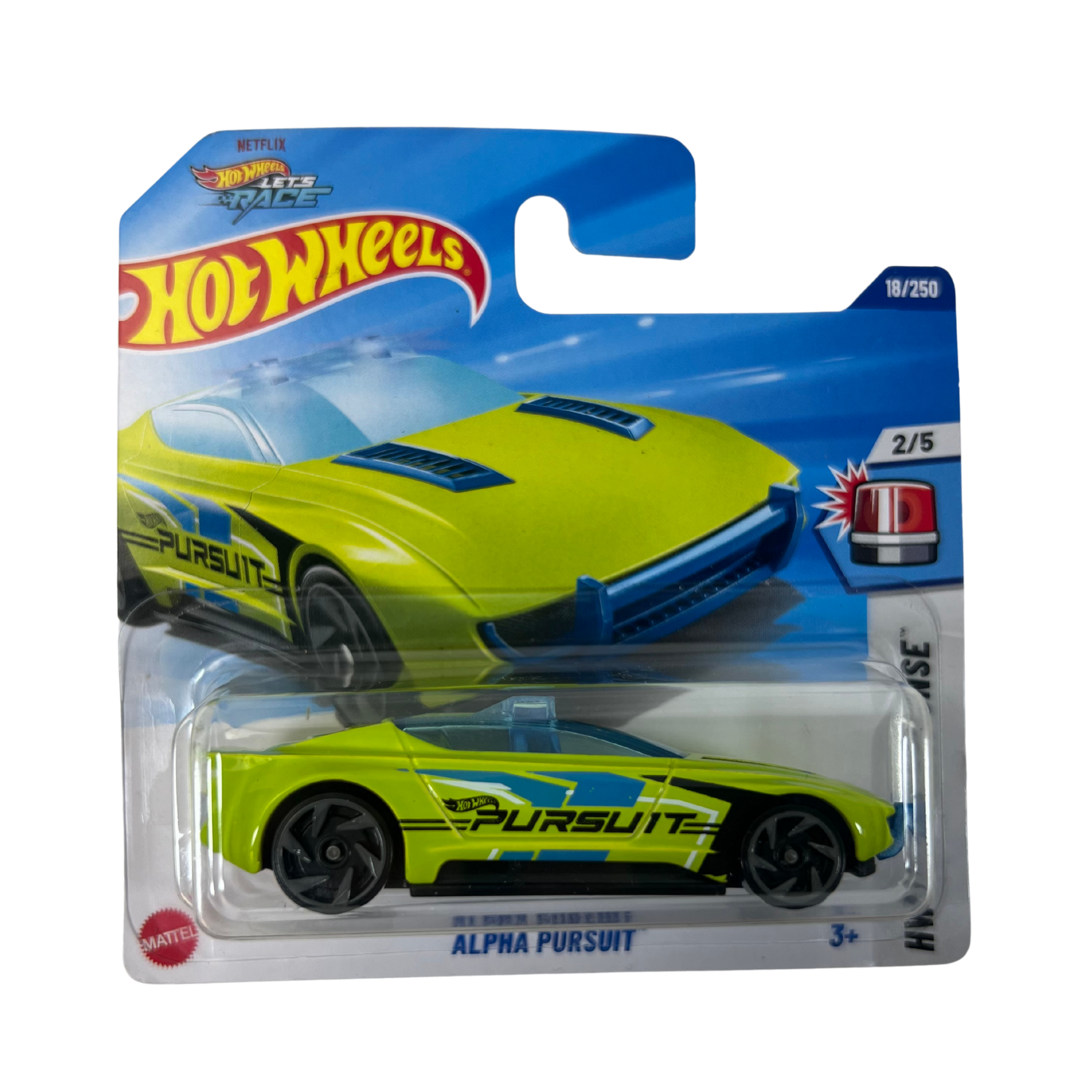 HW First Response Alpha Pursuit Die-Cast Car – 18/250, 2/5