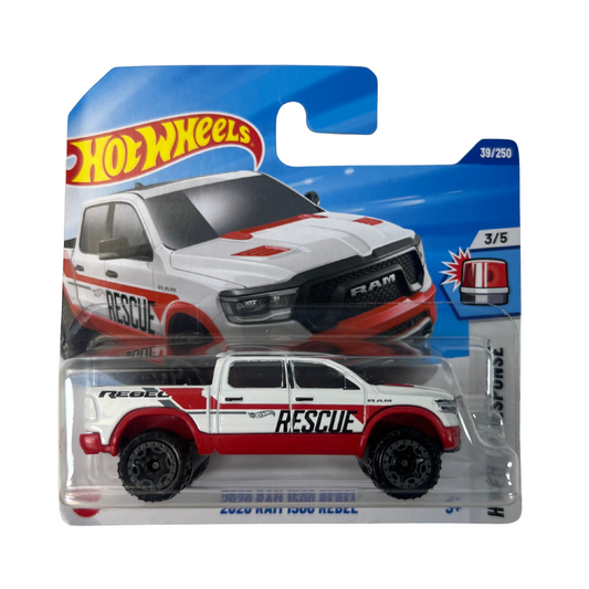 2020 Ram 1500 Rebel – HW First Response 3/5 – White/Red – 39/250
