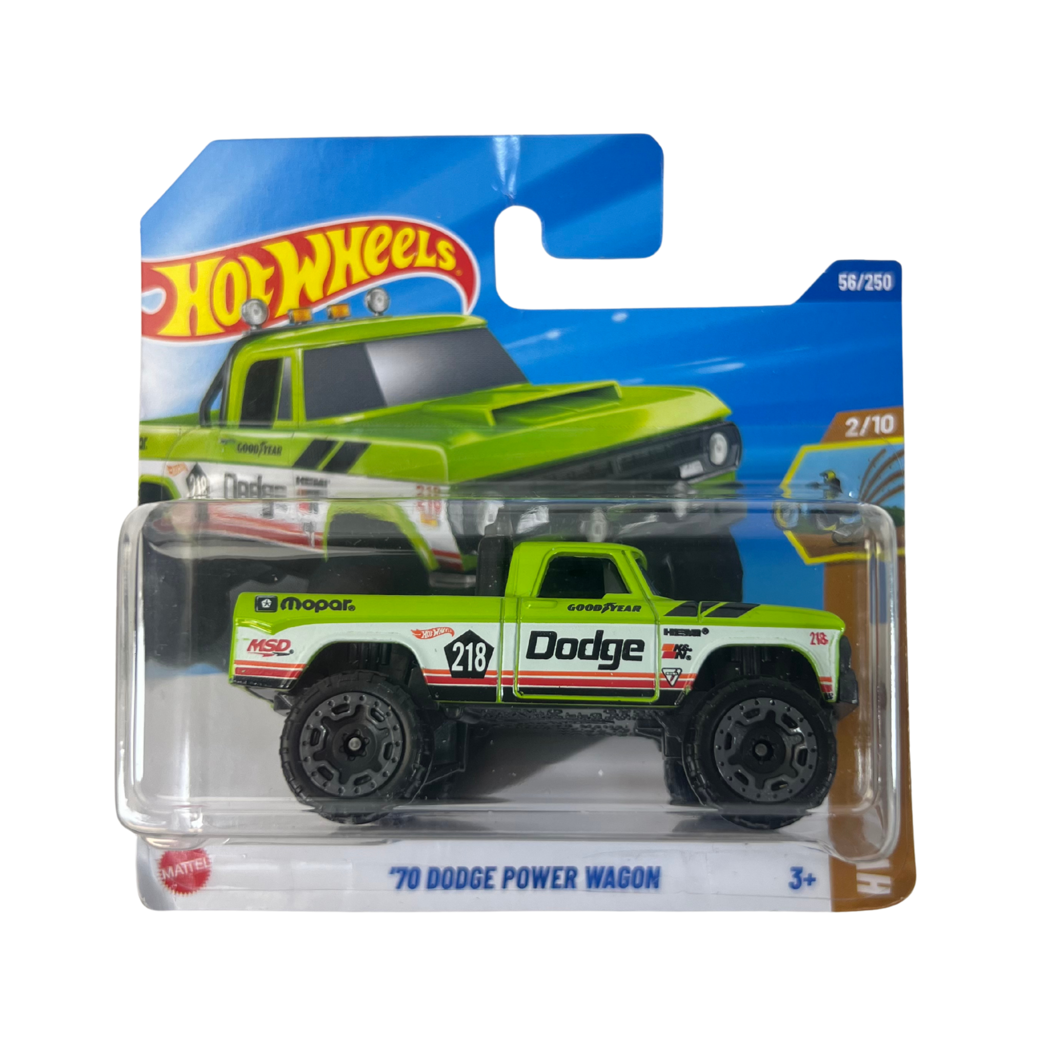Die-Cast ’70 Dodge Power Wagon – HW Dirt Series 56/250